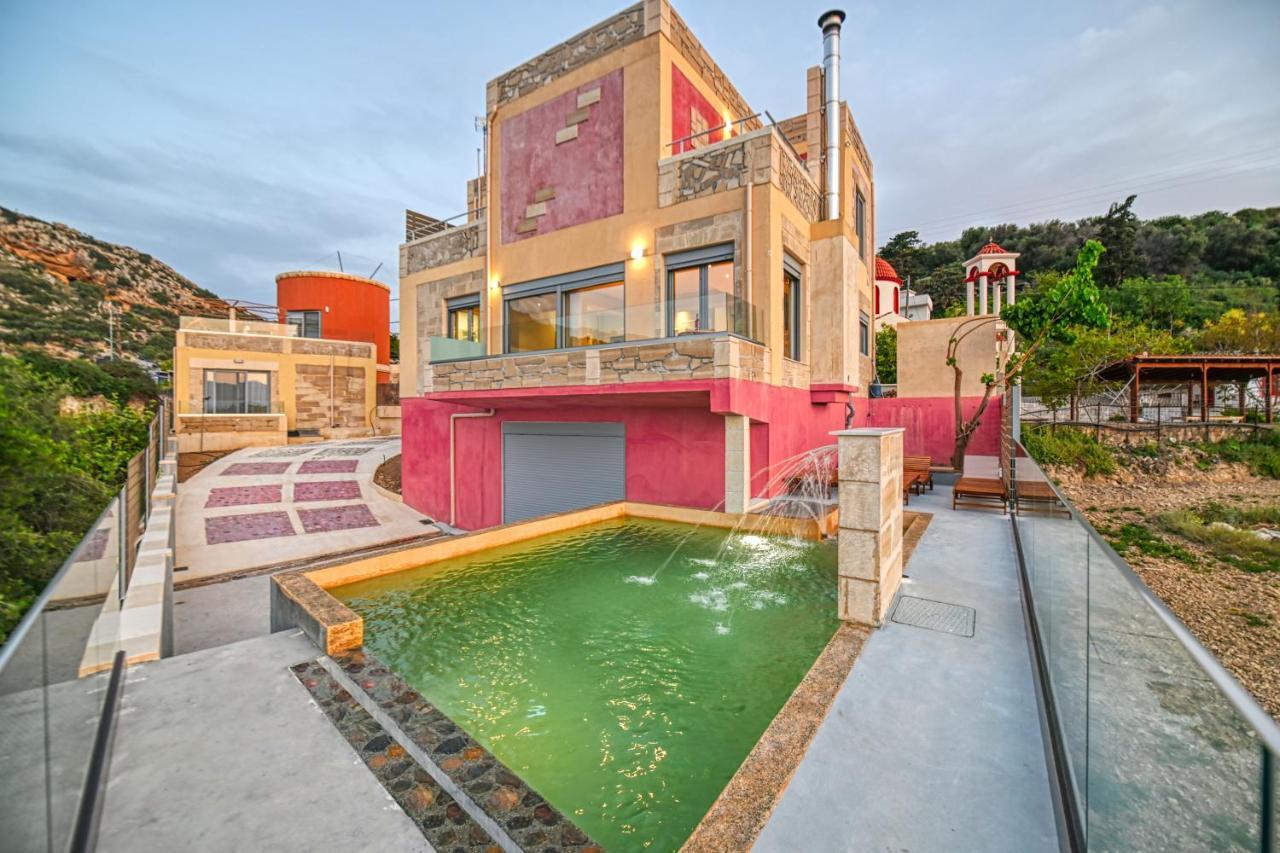 Anemomili Villas Dhrapaniás Eksteriør billede